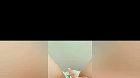 18 year old mistress satisfies her desires in orgasm 😈