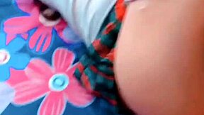 horny latina student helps with her tight pussy after finding me masturbating