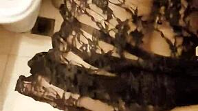 Unfaithful Petite Babe At Costume Party!