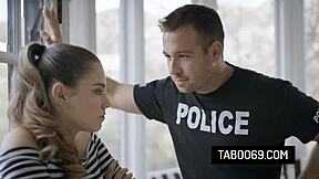 i can’t believe this police officer drilled me, bobbi dylan, hard from behind at work