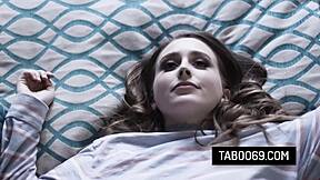 pregnant teen slut joins interracial couple for taboo threesome