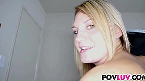 cute blonde jordan denae gets drilled with monster cock