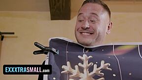 Danny Fills His Exxxtra Small Girlfriend's Tiny Pussy with Massive Cock in Wild Ride