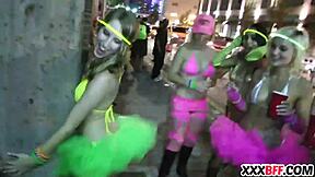 Sexy best friend orgy fun explodes!