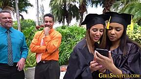 Teen fucks hard for that cum facial!