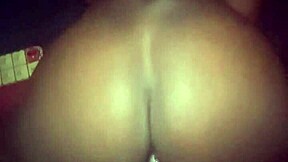 Her big ass couldn't wait for that monster cock orgasm