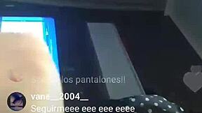 Teen with big ass feels excited on instagram