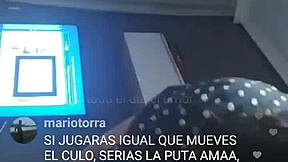 Teen with big ass feels excited on instagram