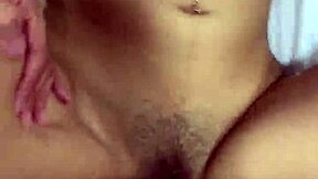 She ends the FUCK with CREAMPIE in pretty pussy