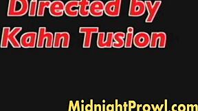 Delilah Strong rides rough in suggestive group scene.