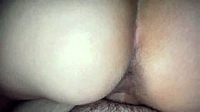 Slut wife rides neighbor's big dick, filling her pussy with cum.