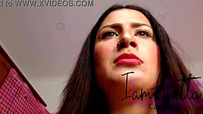 my first nose blowing video with kinky latina brunette