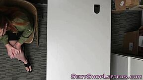 flat chested teen caught in hardcore facial action