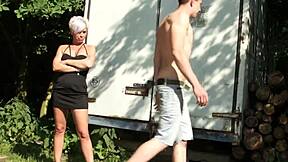 Victoria, horny mature slut, craves young action