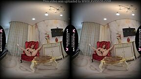 Solo Teen 18+ Kecy Hill Masturbates in VR