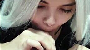 white wolf ofc white moon performs oral on narrator