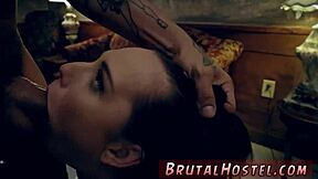 Smoking sex on teen 18+ birthday with bdsm bondage!