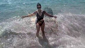 hot sex trip to montenegro with milf anna – clothes ripped and wet?