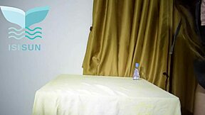 Look at this unknown girl with pigtails, submissive on her first time