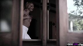 kenna james moans as small hands stuff her pussy