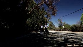 Horny teacher rides cock in steamy classroom encounter