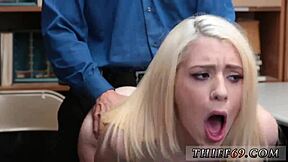 Petite Girl Fucked Hard After Attempted Theft!