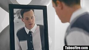 geeky guy stops time to fuck his best friend's pussy