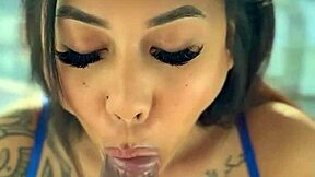 Do you love this big black cock? sexy filipina asks while sucking it deep