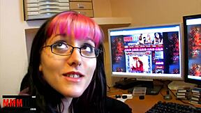 Punk babe embraces anal and facial despite rebellion