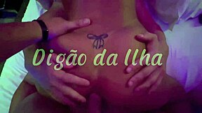 brazilian wife nessa gostosa gets slapped and double penetrated hard 😍