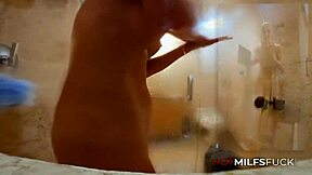 Sydny Davis gets buttplugged and face fucked. Her pussy pounded with dildo for cumshot