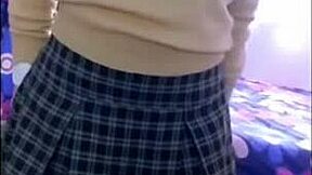 I, hardcore latina teen 18+, masturbate and get assfucked with creampie in homemade sex