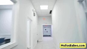 Sasha pearl says, 'i love sucking parker ambrose's huge dick in the office bathroom'