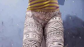 Latina Teen With Big Tits Masturbates Hard