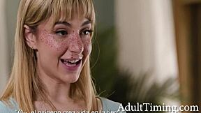 demi hawks orgasms from stepmoms eating her out