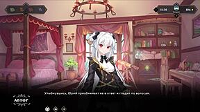 in wanderer broken bed part 11, the slut gets missionary handjob and cumshot