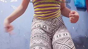 Latina Teen With Big Tits Masturbates Hard