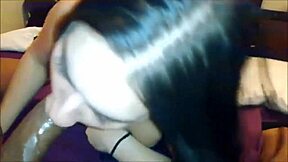 i'm watching this beautiful brunette get her ass fucked and suck bbc in double penetration, it's so hot!!