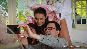 taboo wrestling, uhh, easter bunny visit got me shook!