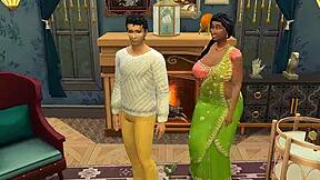 Desi Widow Aunty Shweta's Wicked Whims Part 2.