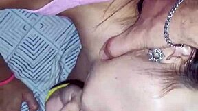 i'm givin deep throat to my husband at night