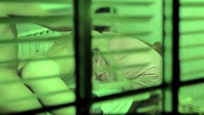 I saw my girlfriend cheating through the window