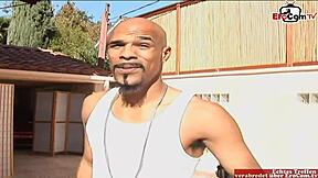 Busty Teen 18+ With Natural Tits Picked Up for British Facial Action