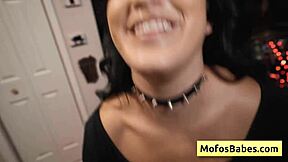 sexy brunette teen 18+ with amazing and spectacular natural big boobs suck big dick - nia bleu brett maker