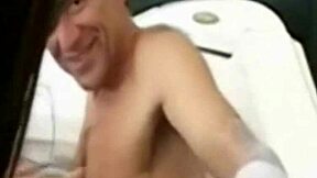 Teen receives cumshot in intense scene