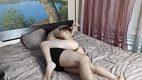 Her sweet mouth and tender pussy grip my fingers tight - redhot fox