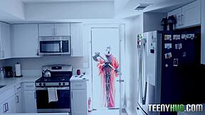 petite teen rissa may plays boob clues with brother love and will pounder