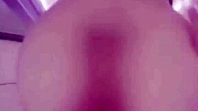 Maid wiping glass, cousin fucks her from behind!