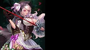 Olivia plays with her wet dripping pussy in a vampire sex scene