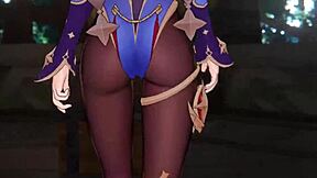 Genshin Impact's Mona shines in a captivating animated adventure.